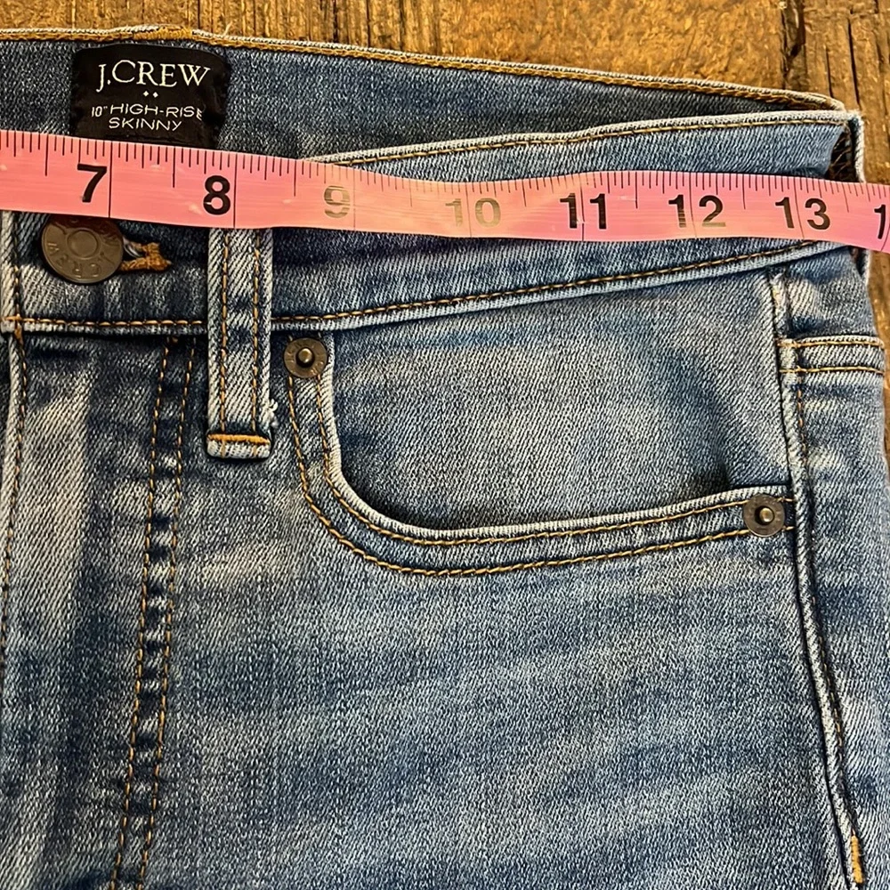 J.Crew 10” High Rise Skinny Jeans‎